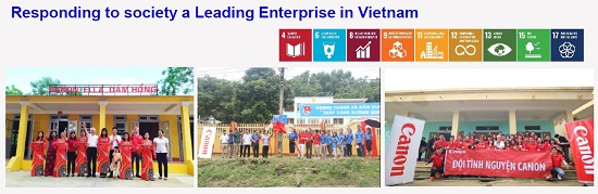 Responding to society a Leading Enterprise in Vietnam