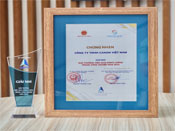 Giải thưởng hiệu quả năng lượng trong công nghiệp” do Bộ Công thương (MoIT) và Hội Khoa học và Công nghệ Sử dụng năng lượng tiết kiệm và hiệu quả trao tặng (VECEA). 