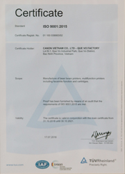 ISO 9001:2015 Certificate