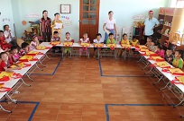 New classroom and new tables & chairs