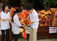 Relieve for the flooded victims in Ha Tinh province