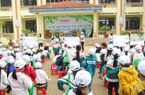 Propaganda & education on environment protection for primary pupils