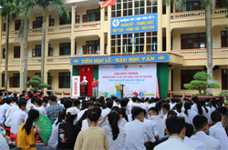 Pupils of Hiep Hoa 3 high school in career orientation program