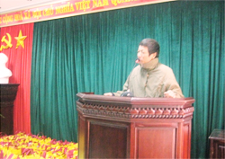 Speech of household's representative