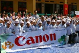 Canon - Cuu Tu Friendship School Brand Handover Ceremony