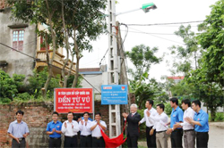 New lighting system was handed over to commune