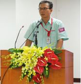Đại diện CVN - Ông Sawa Shuji  phát biểu ý kiến