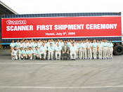 First Shipment of Scanner of Thang Long Factory(May 2006)