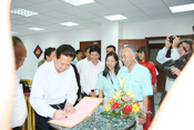 Visit of Mr. Nguyen Tan Dung Prime Minister  to Thang Long Factory (May 2010)