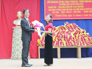 Lễ bàn giao trường học Hữu nghị Canon tại Sơn La